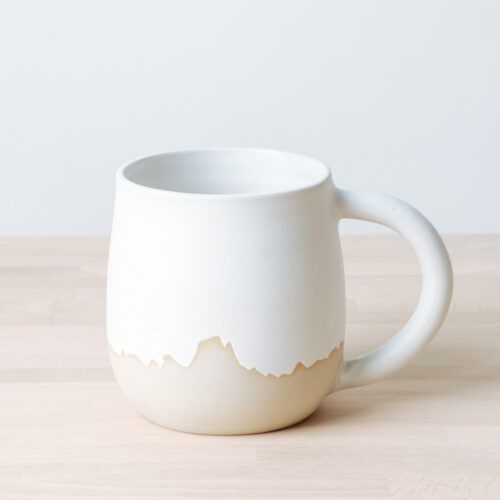 mug xl ossau blanc mat fabriqué à pau