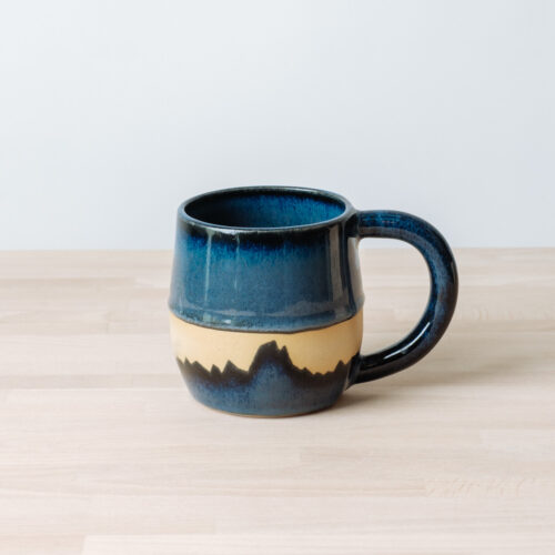 mug ossau emaillé fabriqué à Pau