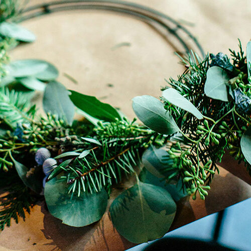 atelier couronne végétale pau